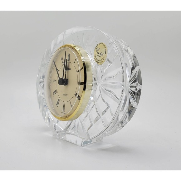 Vintage Cristal Brand Quarts Clock - Picture 2 of 7